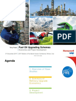 Fuel Oil Upgrading Schemes: Economics and Project Development
