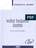 Adorno WalterBenjaminUzerine