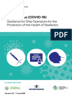 Guidance For Ship Operators For The Protection of The Health of Seafarers Fourth Edition Final