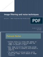 Image Filtering and Noise Techniques