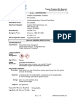 Propane Propylene Mix (Superior) : Safety Data Sheet