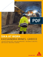 Sika at Work: Kassandra Mines, Greece