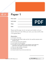 Year 9 Optional 2011 Science Level 4 7 Paper 1