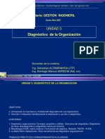 Gestion - 3 - Unidad 3 - 2021 - Diagnostico de La Organizacion