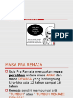 4 Materi Psikologi Orang Tua Pra Remaja