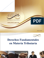 A) Derechos Fundamentales en Materia Tributaria