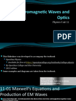 Electromagnetic Waves and Optics Physics Unit 11