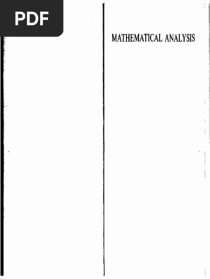 洋書 MATHEMATICAL ANALYSIS APOSTOL Mathematical Analysis: 2nd Ed *** Ref 0-201-002 by T.M.