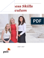 Business Skills Curriculum: PWC Training Catalogue