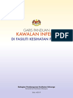 Garis Panduan Kawalan Infeksi Di Fasiliti Kesihatan Primer