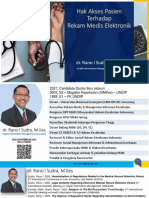 DR Rano Indradi Hak Akses Pasien Terhadap RM Pitselnas 2021 Handout 20