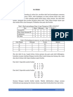 Pengertian, Ordo, Dan Transpos Matriks