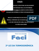 2a Lei da Termodinâmica Máquina Térmica