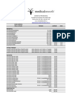 Gama Médica Línea / Artículo Formato Cantidad Boni. Mesohyal