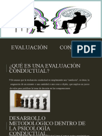 Evaluaciòn Conductual