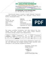 Surat Keterangan Lulus 2019