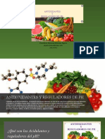 Antioxidantes y Reguladores Del PH