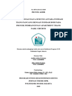 Perbandingan Daya Dukung Antara Pondasi Tiang Pancang Dengan Pondasi Bor Pada Proyek Trans Park Cibubur - Audhie Aditya Prabowo & Dika Adytia Pratama