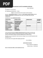 EPFO Name Change Correction Form PDF | PDF