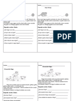 Lecturas Cortitas para Copia y Comprensión 2do