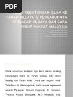 Download TEORI KEDATANGAN ISLAM KE TANAH MELAYU  PENGARUHNYA  pwr pnt by Abdul Munir SN51149432 doc pdf