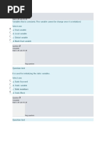 Question Text: Complete Mark 1.00 Out of 1.00