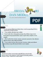 Perbedaan Teori Dan Model