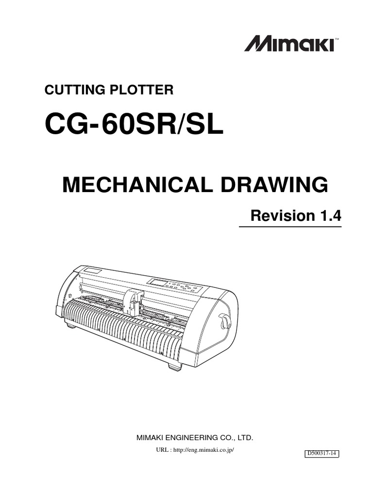 CG-SR SL Mechanical Drawing Ver1.40 | PDF | Belt (Mechanical) | Screw