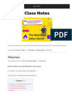 Classnotes Org in Class11 Chemistry Hydrocarbons Alkanes