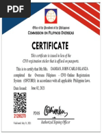 Temporary Certificate 06.02.21