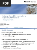 M02 E2010 Intro Admin ManagementTools