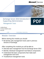 M02 E2010 Intro Admin ManagementTools