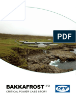 Critical Power Saves Millions for Bakkafrost Salmon Farm
