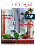Australian How To Paint - Birds. 21-Woodlands Publishing Pty LTD (2017)