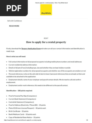 How to apply for a rental property - Rent - Ray White Ascot