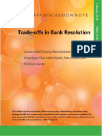 Trade-Offs in Bank Resolution
