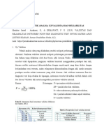 Azmi Tahmidah - d97218074 - Tugas Statistik Analisa Uji Validitas Dan Reliabilitas
