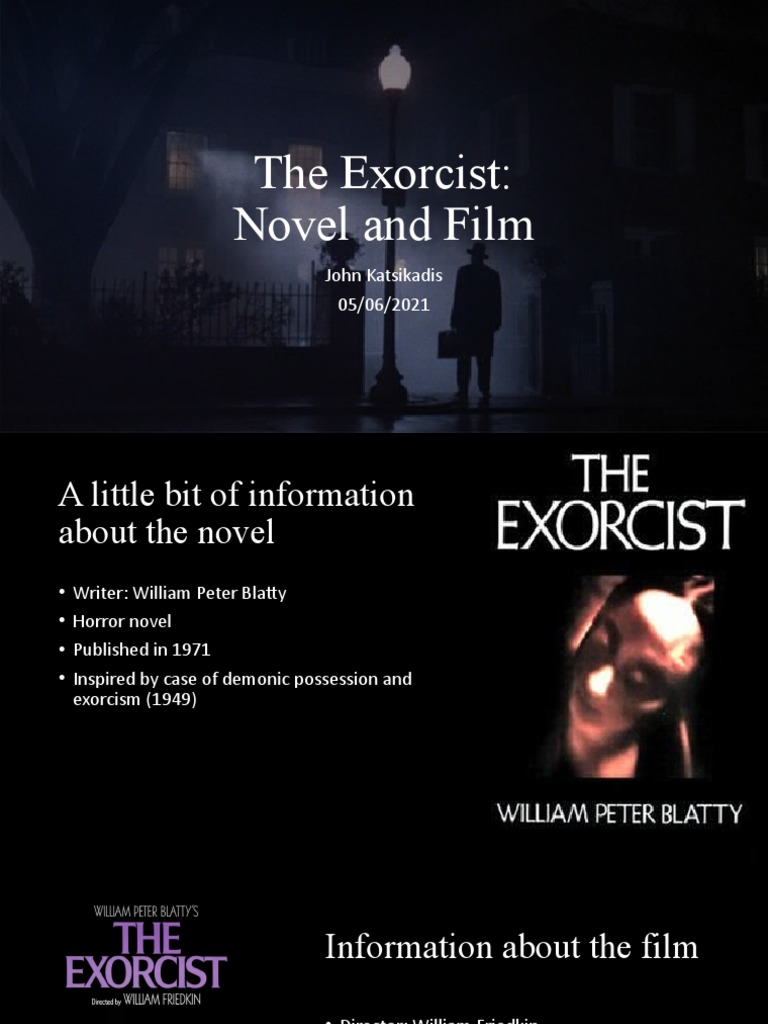The Exorcist | PDF | Mystery, Thriller & Crime Fiction | Young Adult