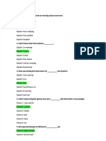 Learn English grammar with multiple choice questions