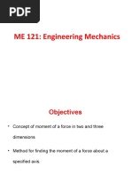 ME 121: Engineering Mechanics