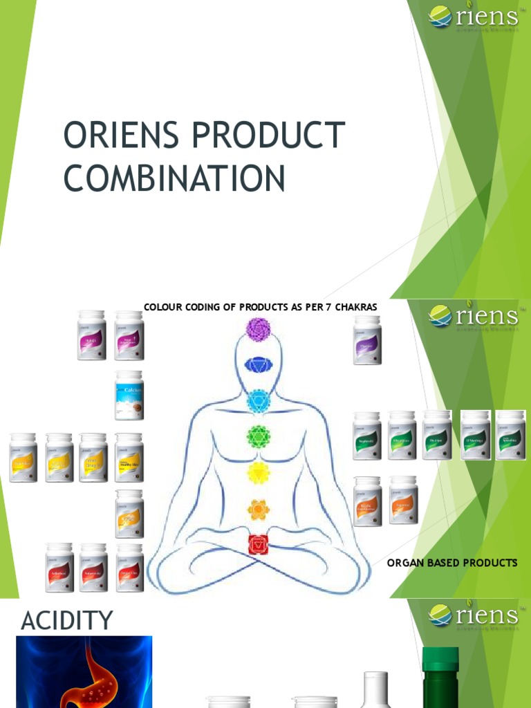 Oriens Product Combination | PDF | Clinical Medicine | Diseases And ...