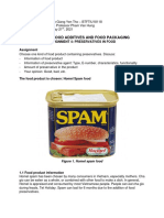 Homel Spam Food Preservative