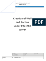 2 - Creating A Well and A Section Under InterACT Server - 5803837 - 01