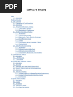 Summary Software Testing