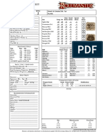 Character Sheet: Basics: Basic Racial Special Stat Stat Temp Pot Bonus Bonus Bonus Bonus