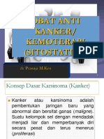 Kuliah 8, (Pras2021) Obat Anti Kanker (Kemoterapi)