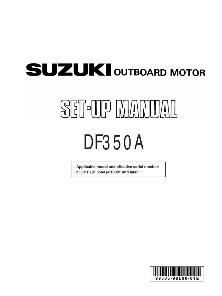 DF 350a Suzuki | PDF | Nut (Hardware) | Manufactured Goods