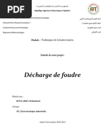 décharge de foudre