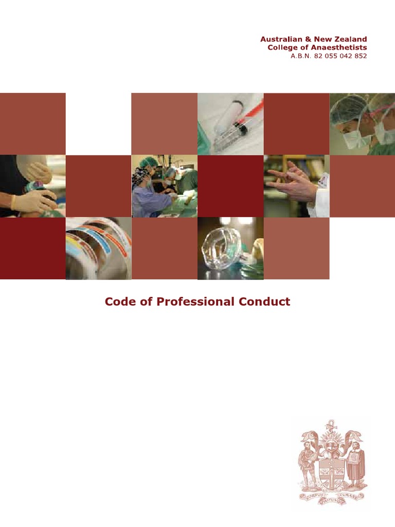 Code of Professional Conduct | PDF | Physician | Health Care