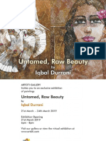 Untamed Raw Beauty by Iqbal Durrani